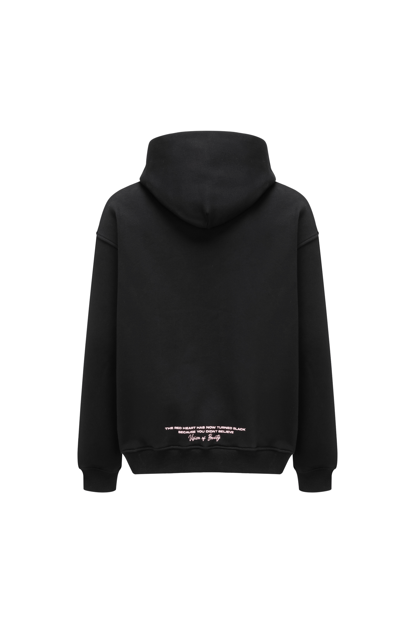 Broken Heart Black Hoodie