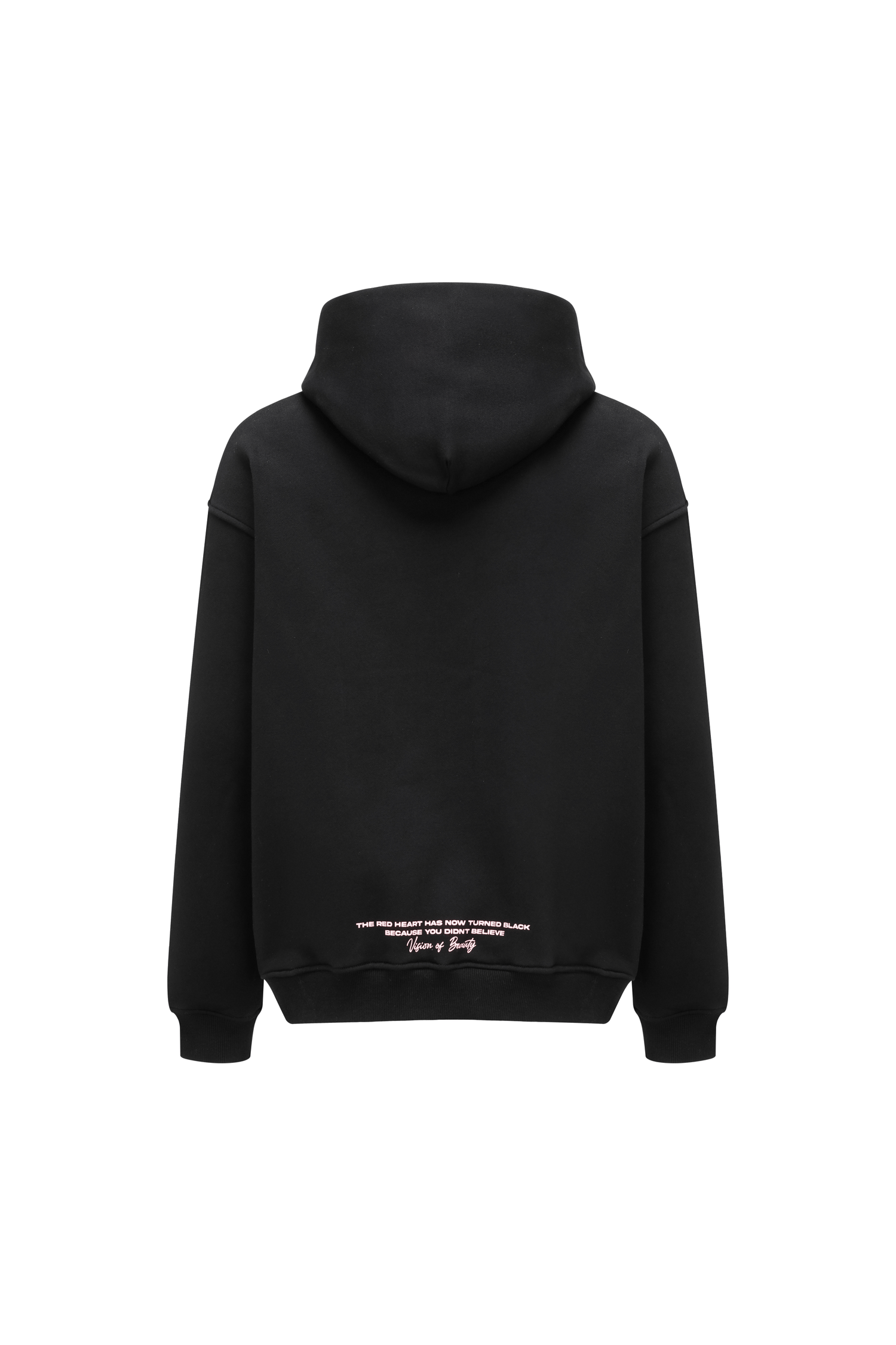 Broken Heart Black Hoodie