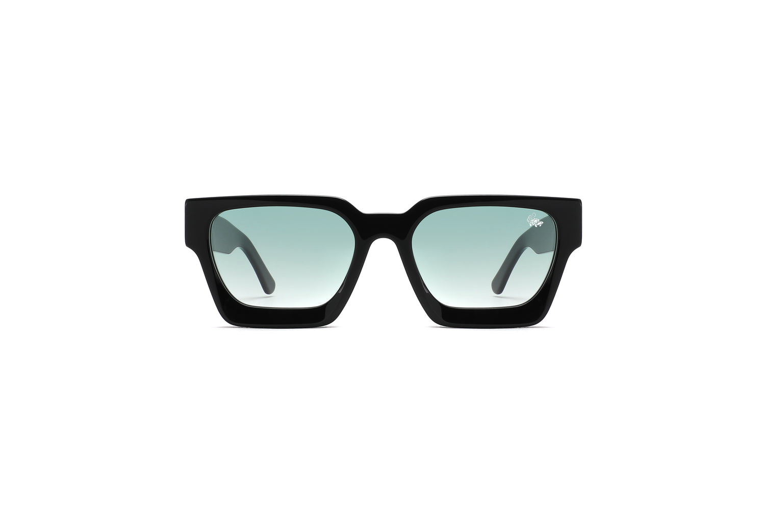 Larsson Gloss Black | Green