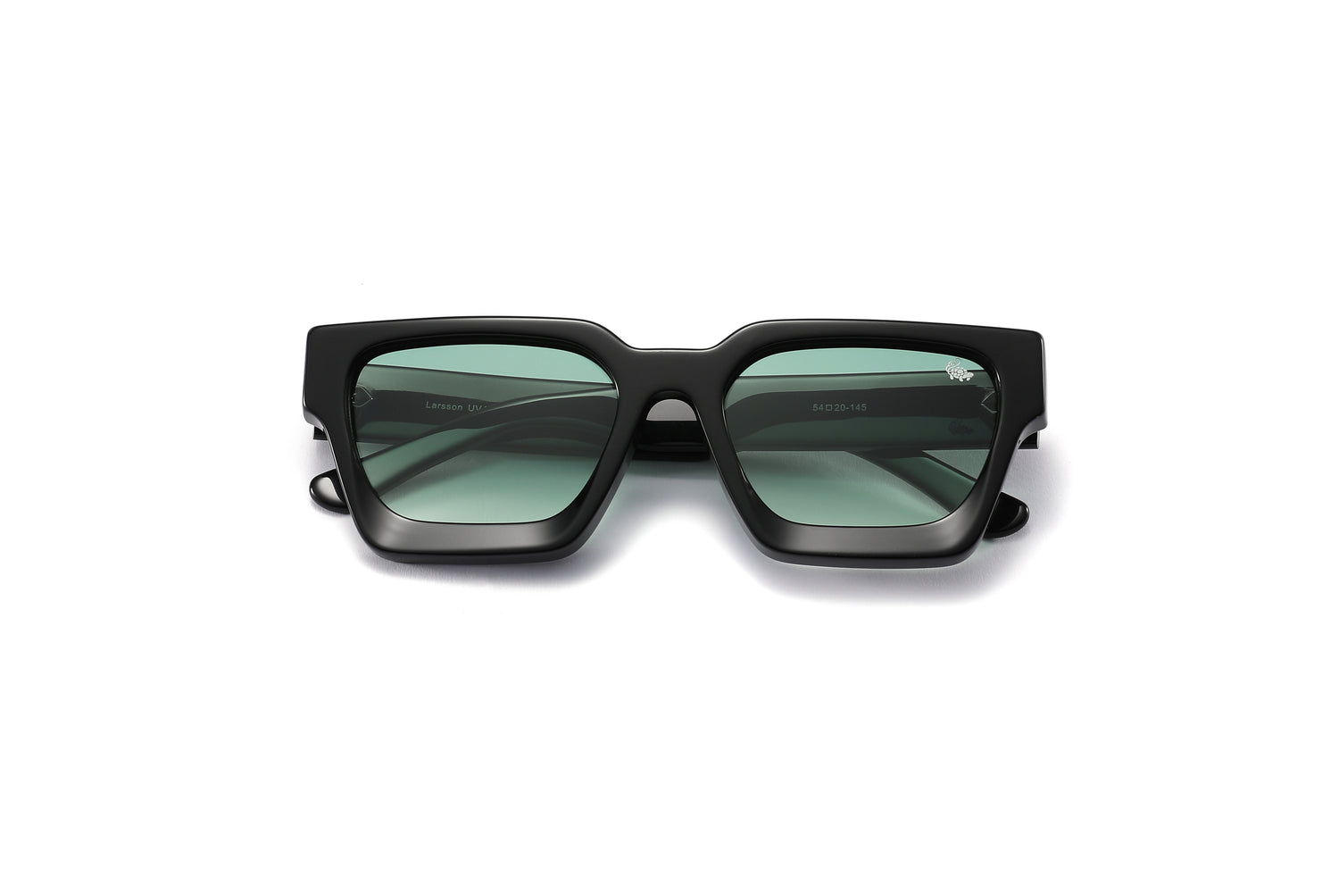 Larsson Gloss Black | Green