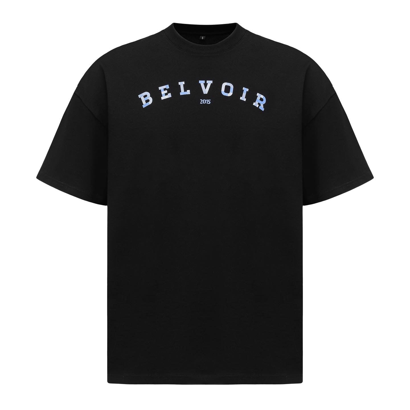 Varsity Blue T-Shirt Black