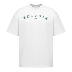 Varsity Green T-Shirt White